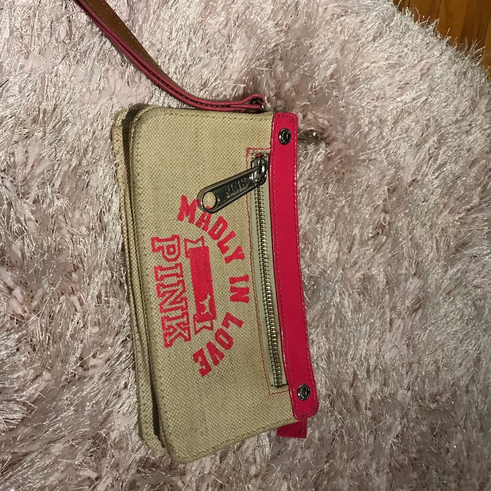 VS Pink Wristlet